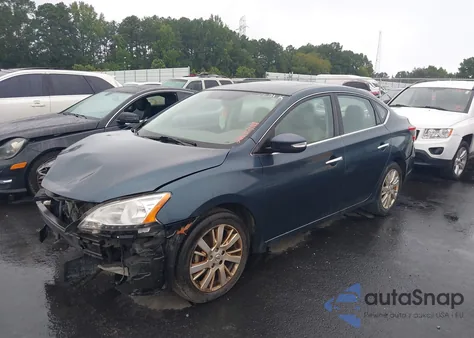 2014 Nissan Sentra Sl from USA, damaged, VIN 3N1AB7AP7EY266621